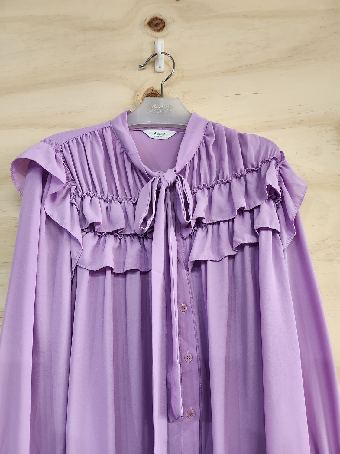 1054) 여성 프릴 블라우스 상품이미지3