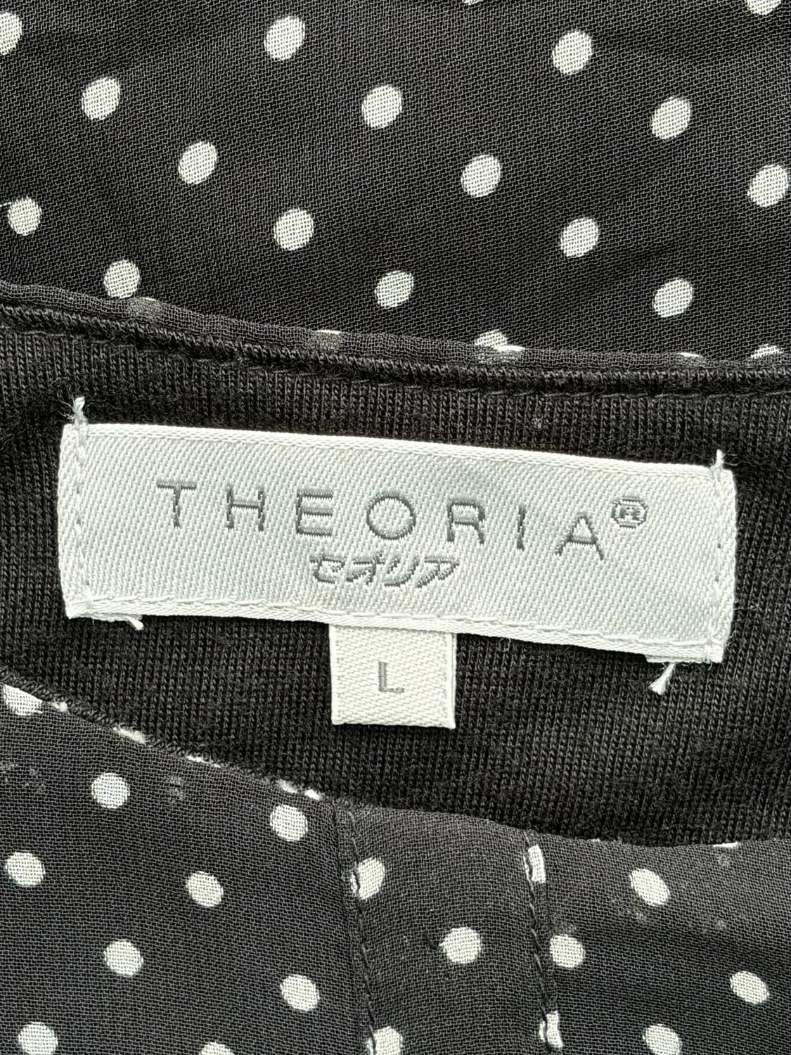 SALE) THEORIA 도트 셔링 블라우스 상품이미지5