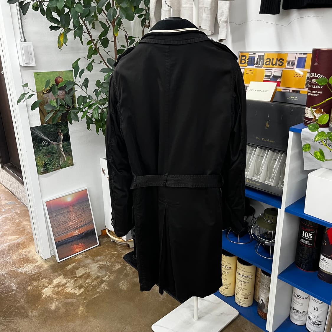 스톤아일랜드 벨티드 트렌치코트 M 상품이미지5