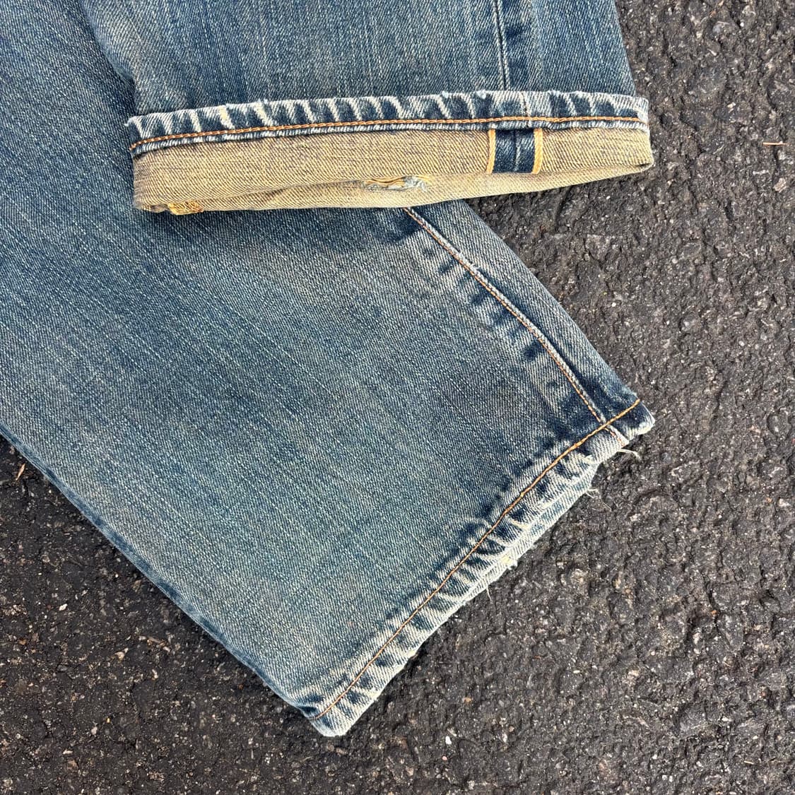 일본 에드윈 505x 셀비지 데님 상품이미지8