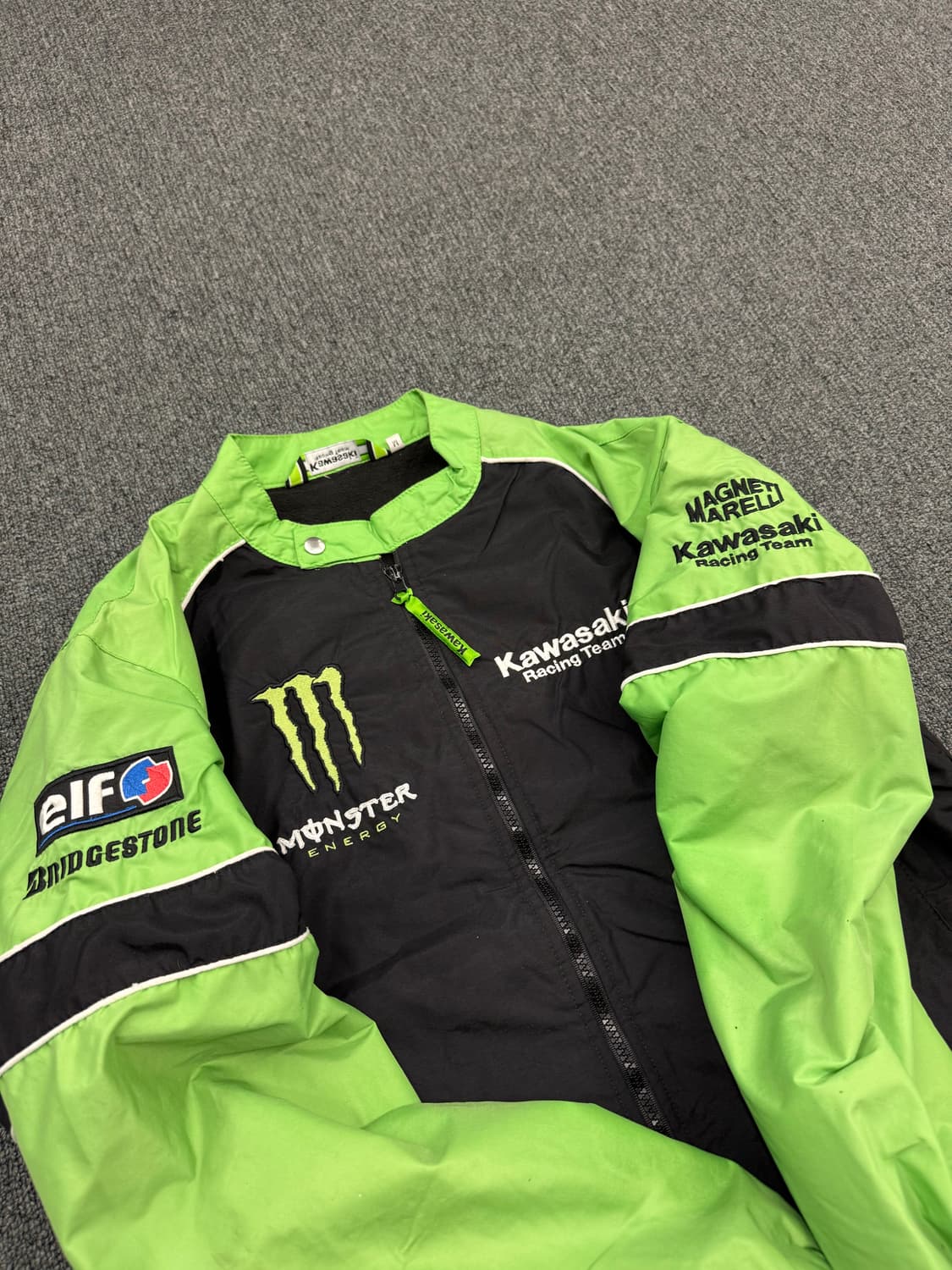 가와사키 빈티지 스포츠 바이커 자켓 상품이미지3