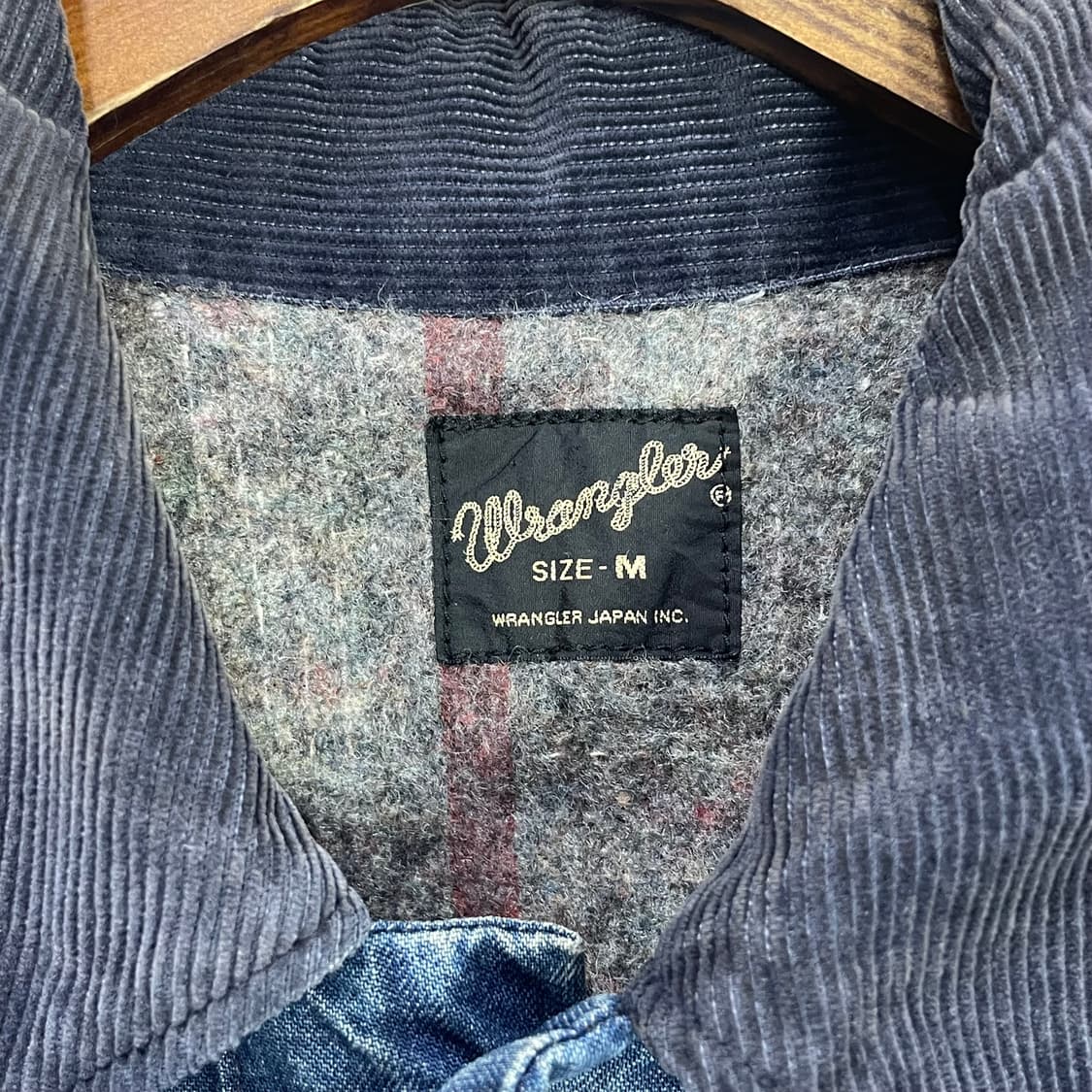 [M]WRANGLER 랭글러 블랭킷 데님 초어 자켓 상품이미지3