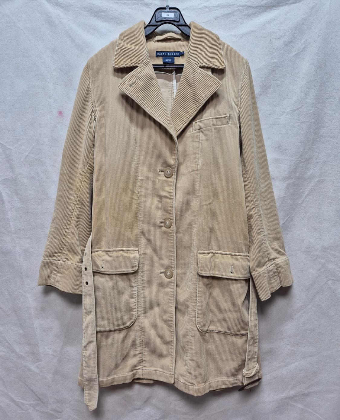 폴로 코듀로이 트렌치코트 상품이미지1