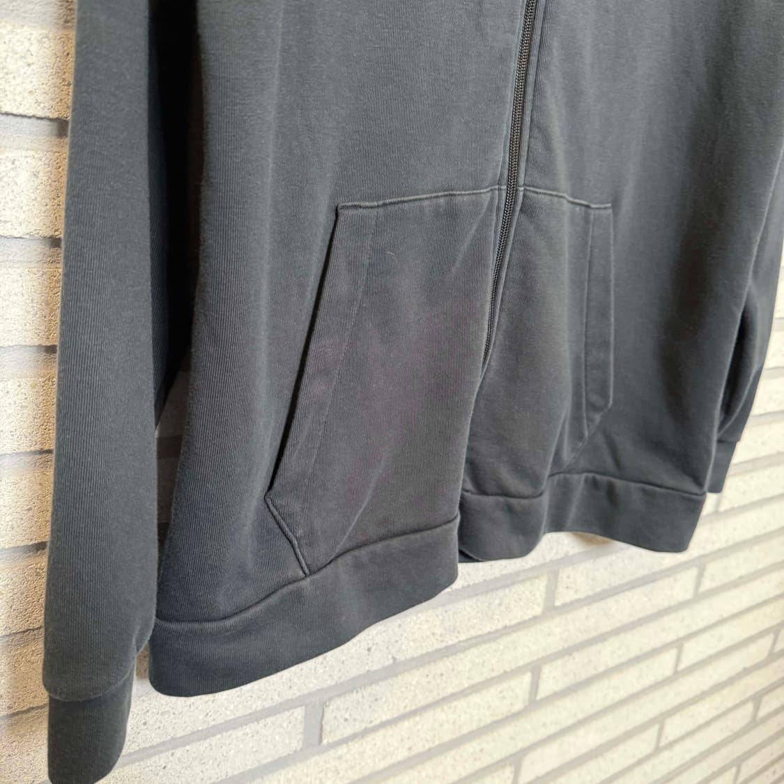 나이키 스우시 후드 집업 블랙 컬러 상품이미지4