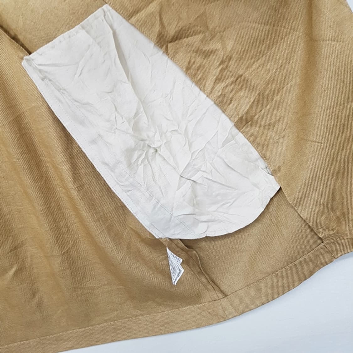 theory 띠어리 린넨 롱 자켓 카멜 상품이미지4