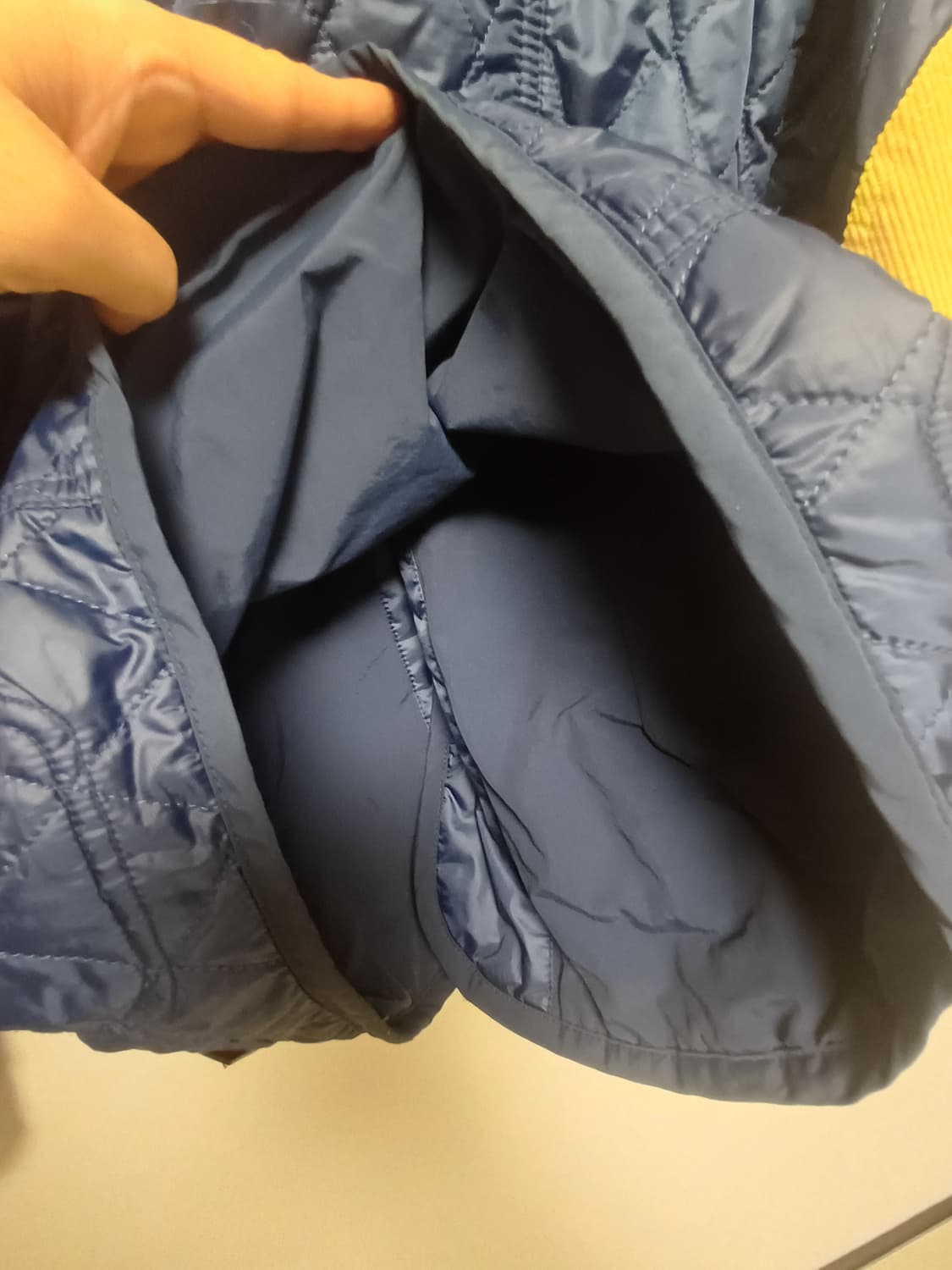 후부 믹스매치 퀼팅자켓 100 상품이미지9