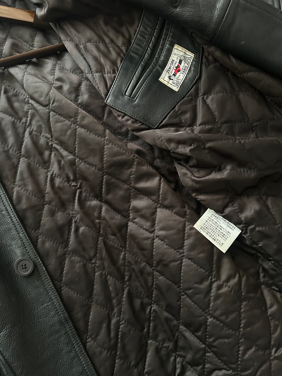 빈티지 양가죽 레더 카코트 상품이미지2