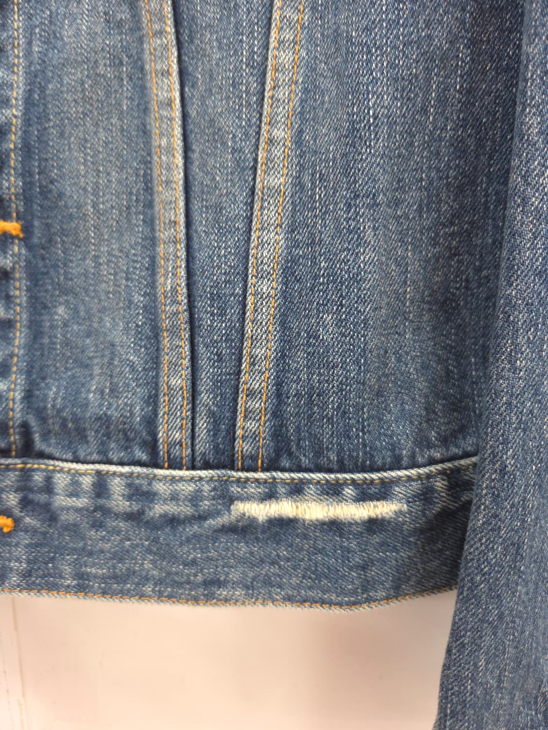 M 유나이티드에로우즈 일본 빈티지 베이직 데님 청자켓 상품이미지5