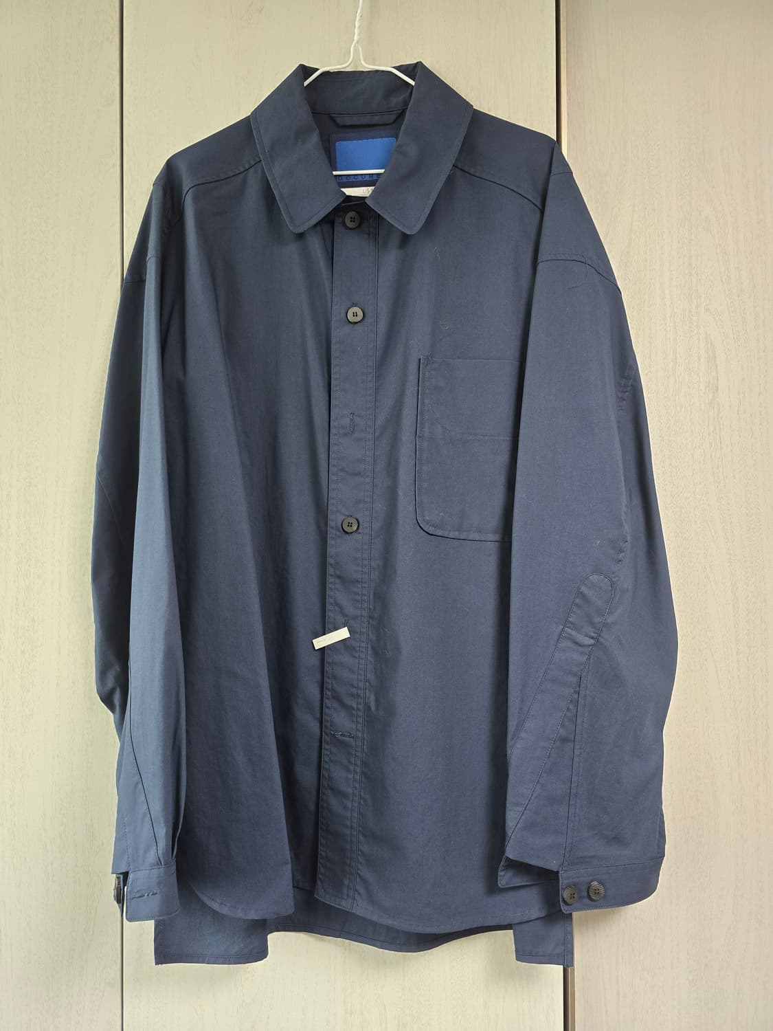 ORGANIC COTTON SET UP SHIRT_NAVY 상품이미지2