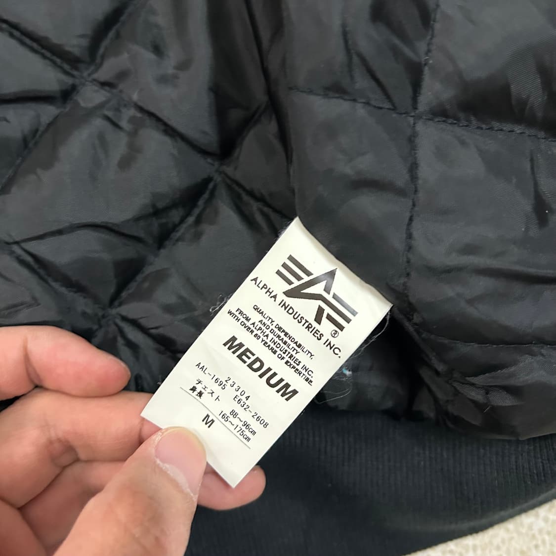 (M) 알파인더스트리 카모 점퍼  상품이미지9