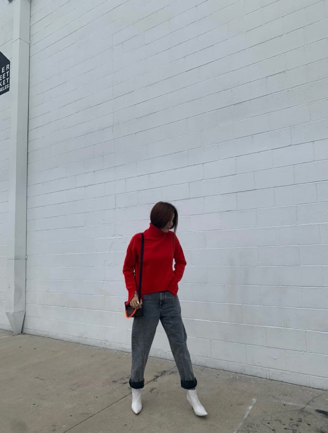 넘버프로젝트 Slit Sleeve half turtleneck 상품이미지3