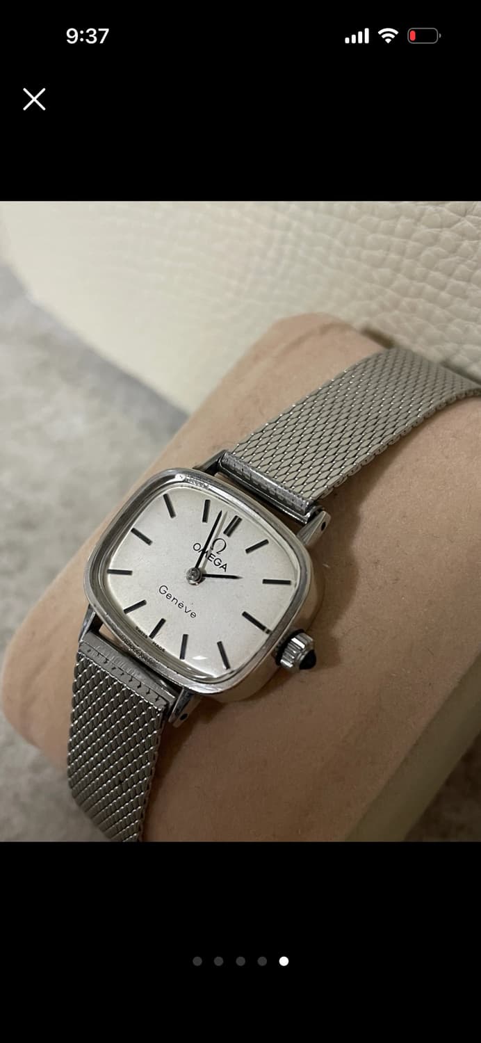 오메가 제니브 스퀘어 수동시계 상품이미지5