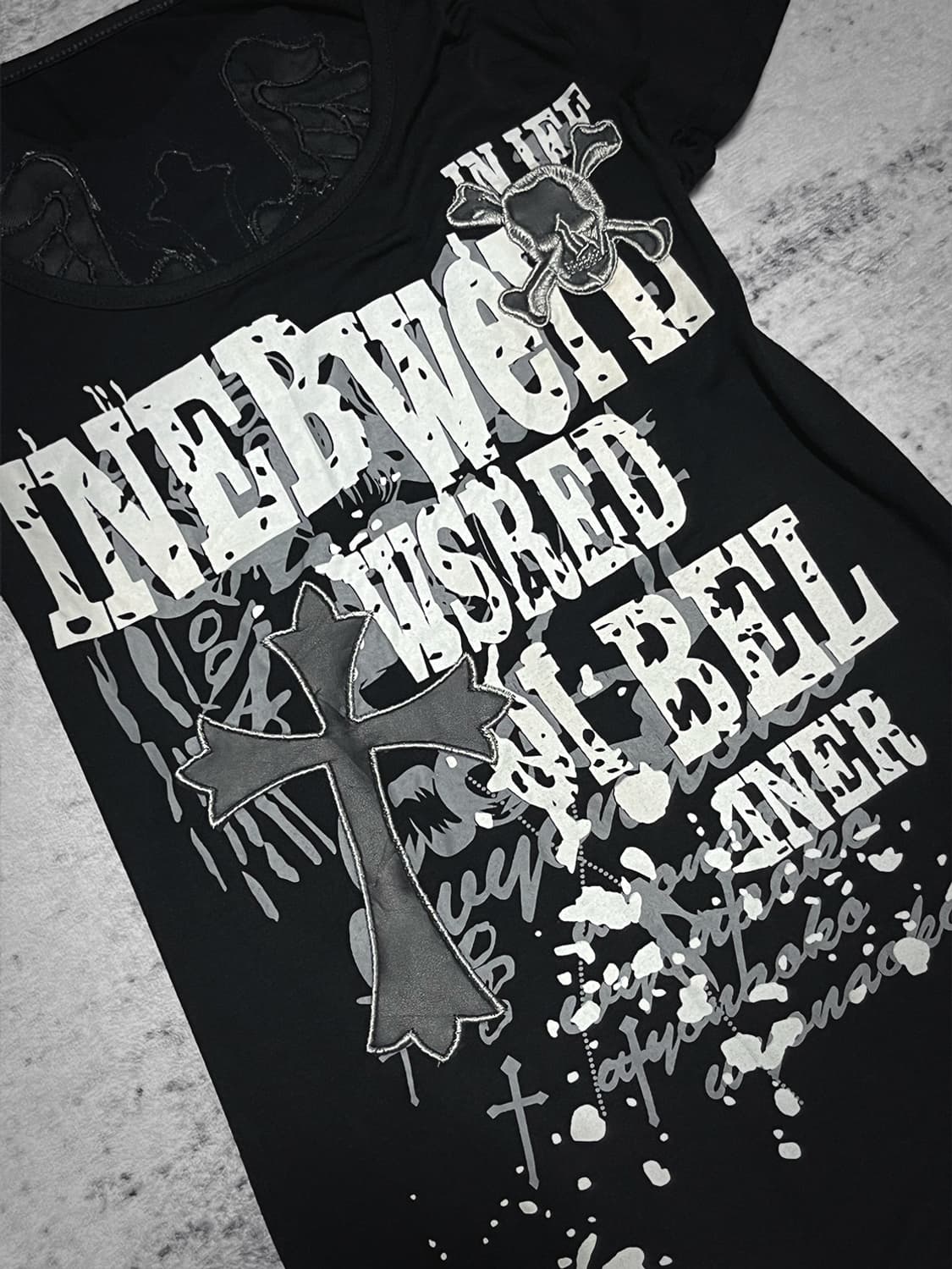 punk detail graphic t  상품이미지2