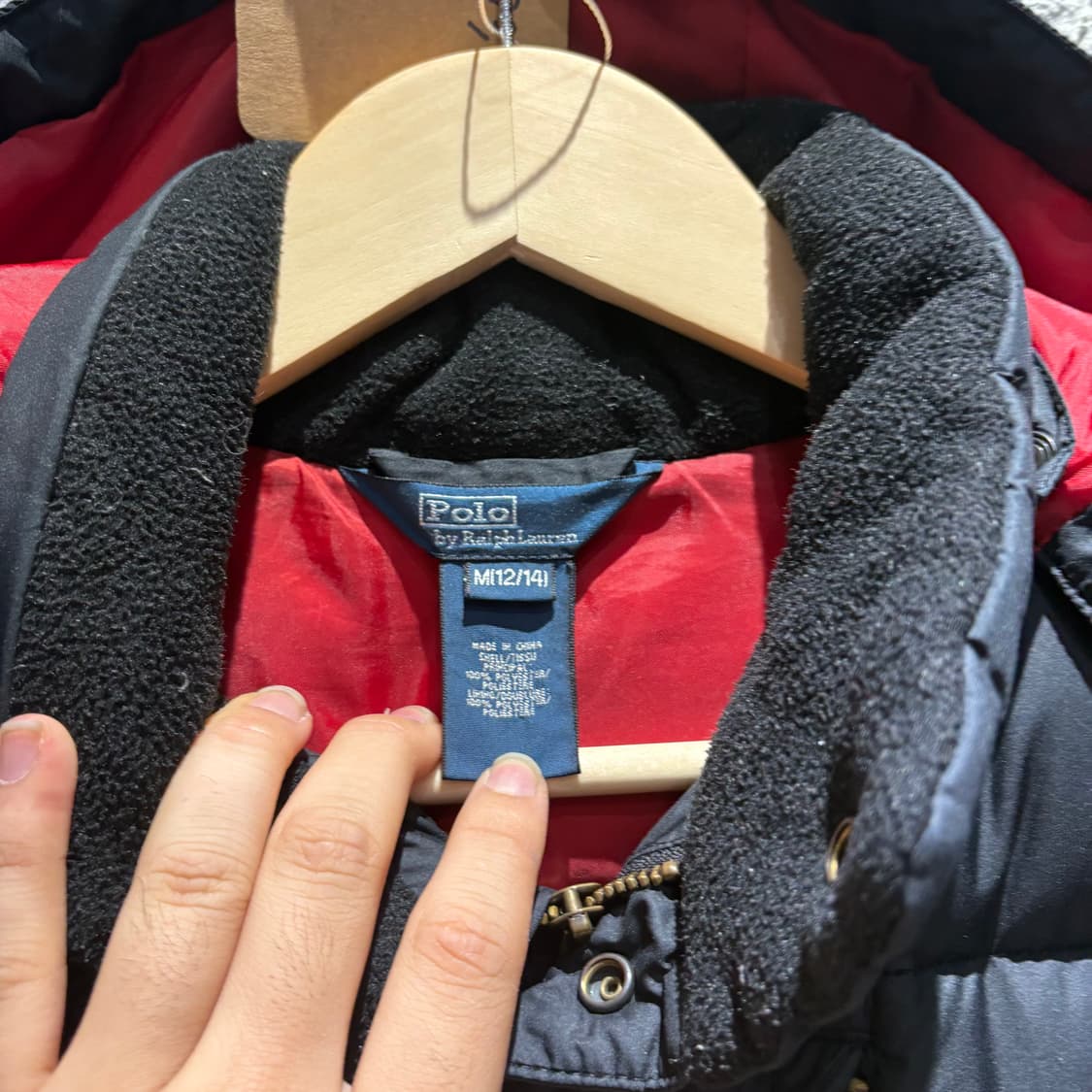 폴로 빈티지 래드포니 후드패딩 자켓 상품이미지6