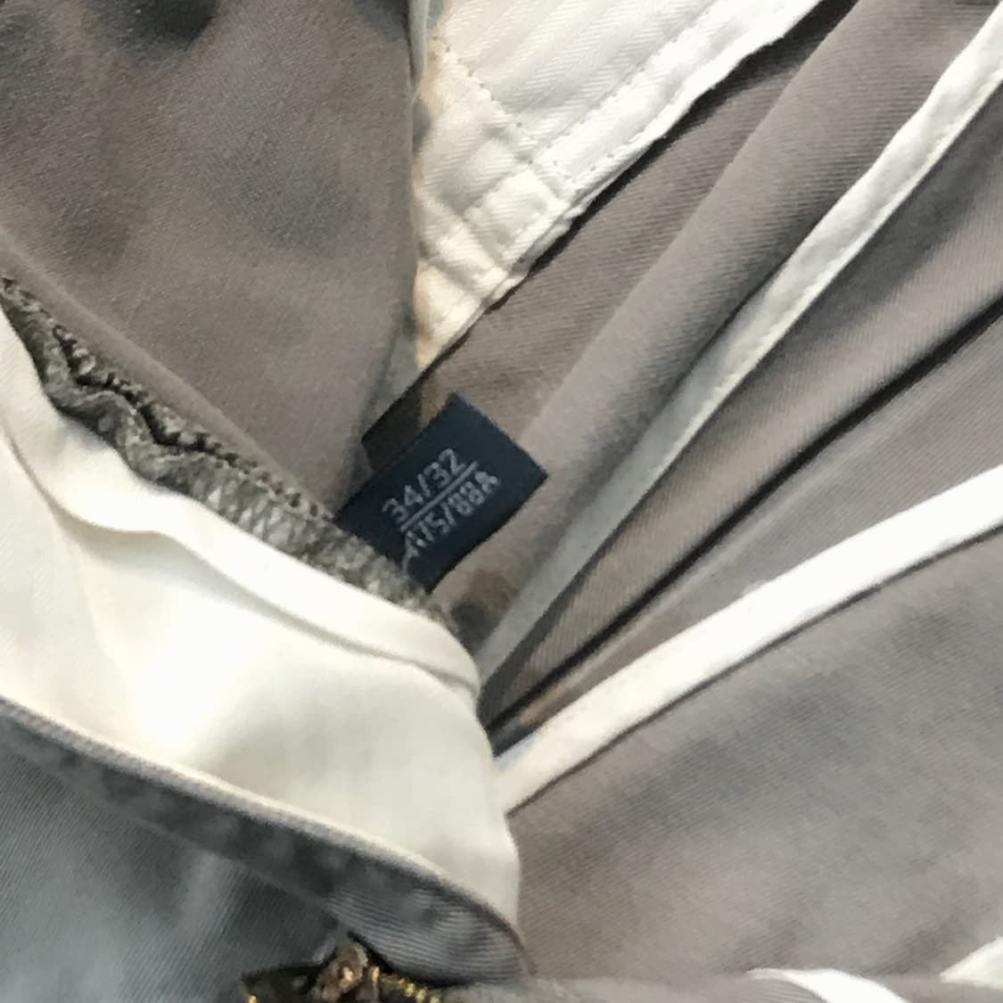 폴로랄프로렌 라이트 그레이 코튼 치노 팬츠 허리 34 사이즈  상품이미지5