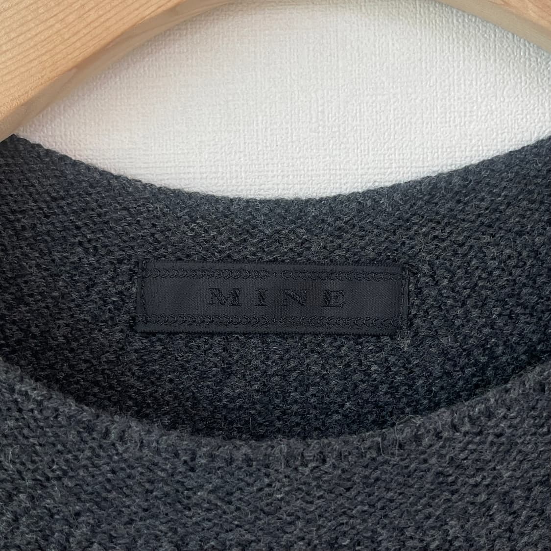 마인 MINE 울 니트 55 상품이미지3