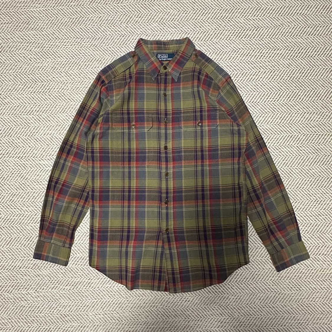 POLO RALPH LAUREN check shirt 상품이미지1