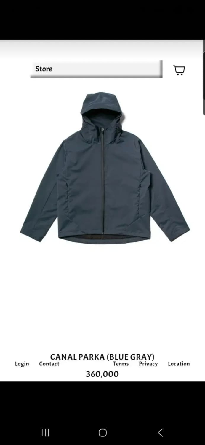 [2] 뤡코즈 카날파카 블루그레이 상품이미지1