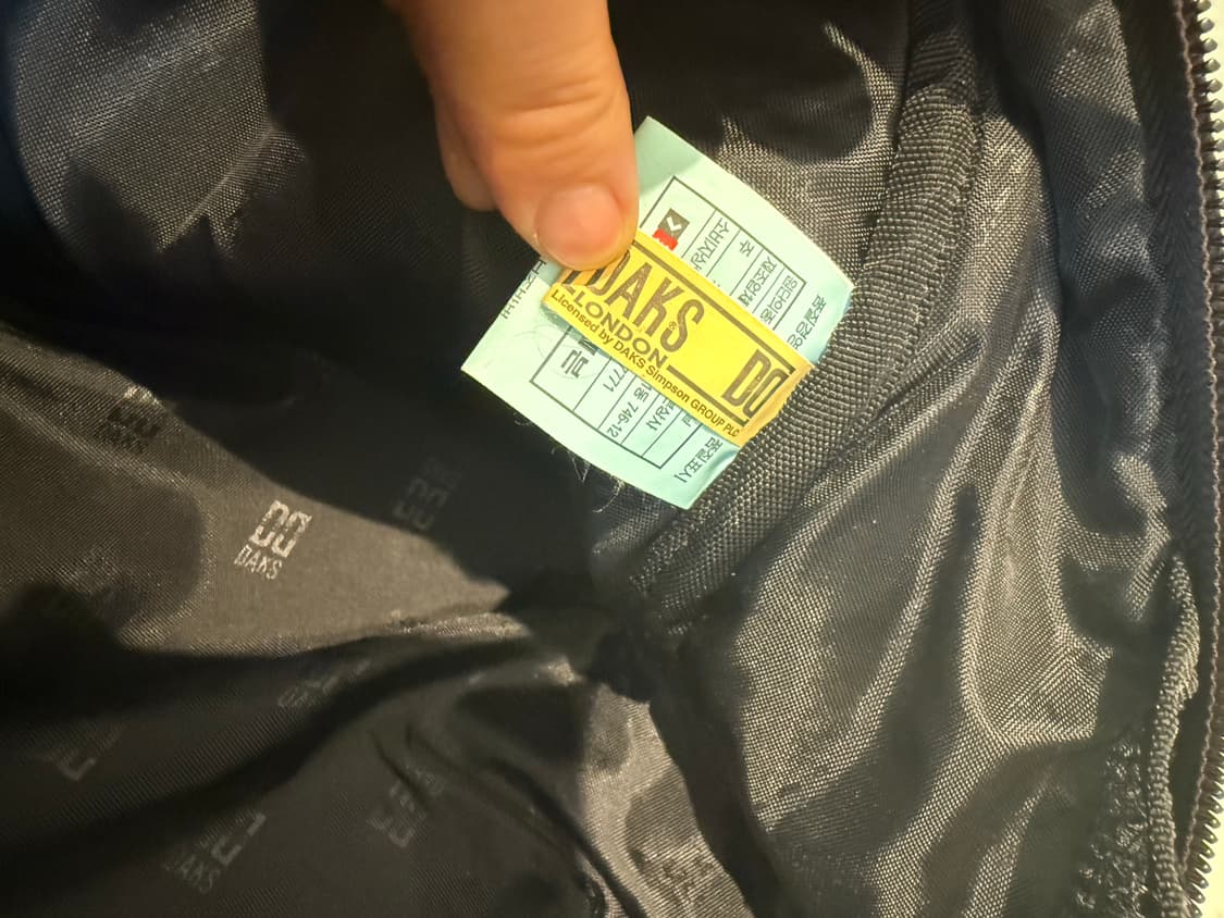 닥스 브라운 체크 여행용 보스턴백 상품이미지8