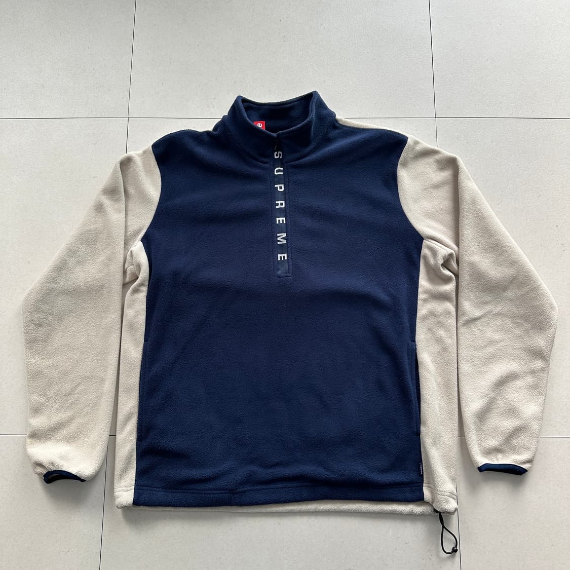 2014년 FW 슈프림 투톤 플리스 풀오버 L 상품이미지1