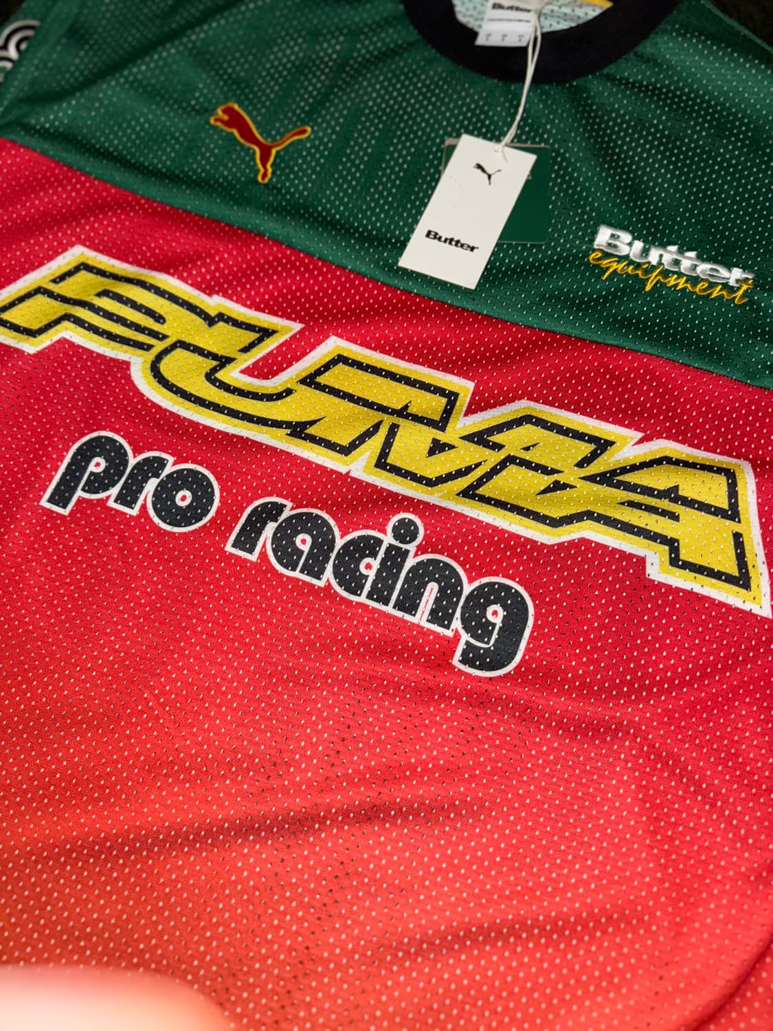 [S] 푸마 X BUTTER GOODS 버터굿즈 콜라보 레이싱 저지 상품이미지4