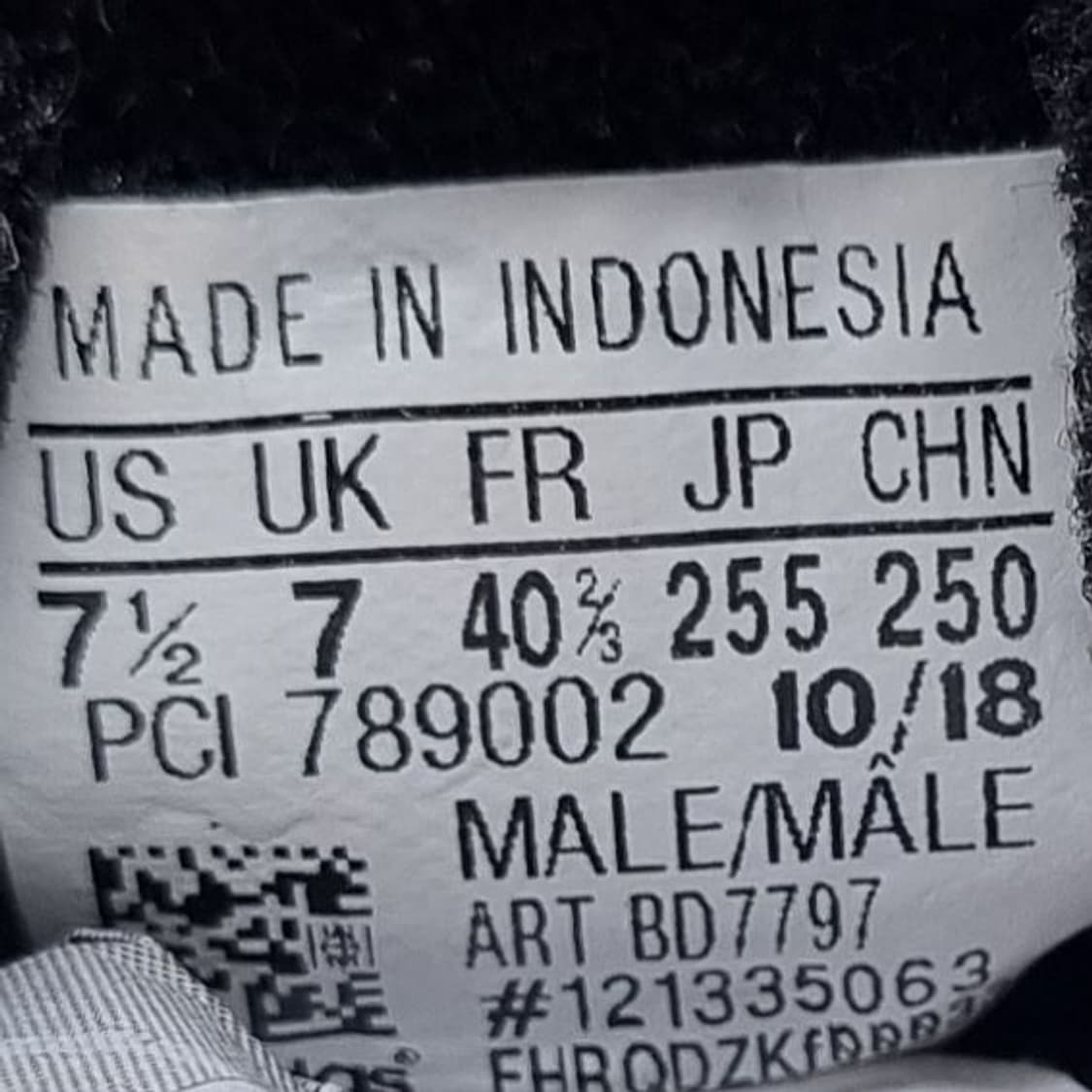 아디다스 컨티넨탈80 블랙 스니커즈 255. 상품이미지6