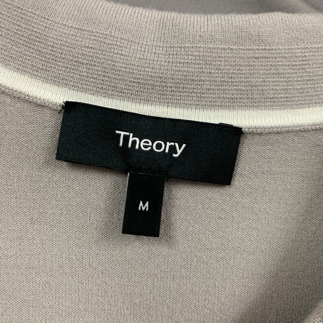 M THEORY 띠어리 고리스 그레이 PK 니트 폴로 반팔 카라티 상품이미지3