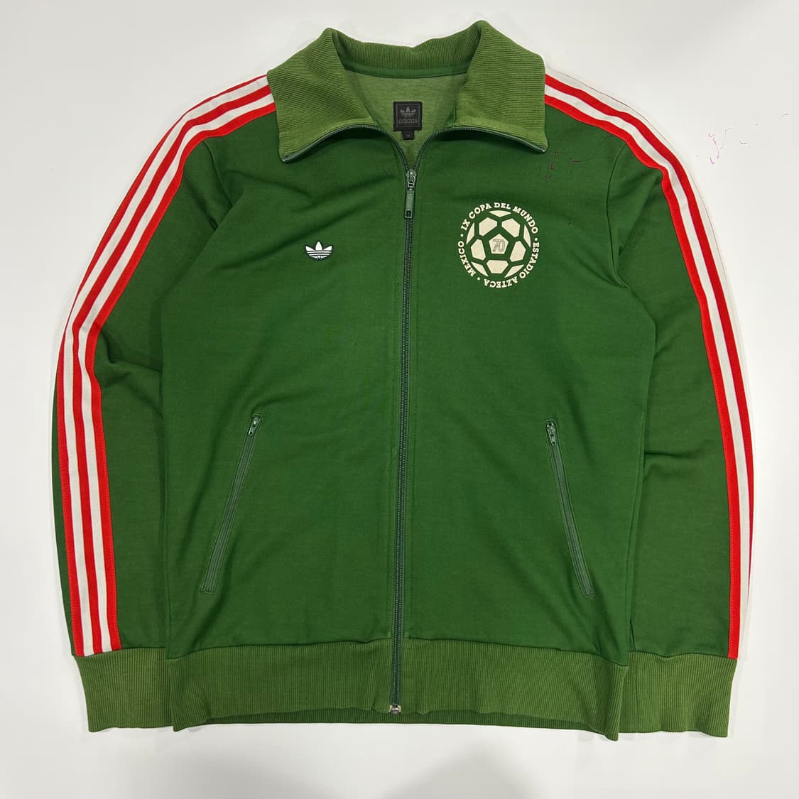 Adidas 아디다스 90‘s 멕시코 딥그린 져지 상품이미지4