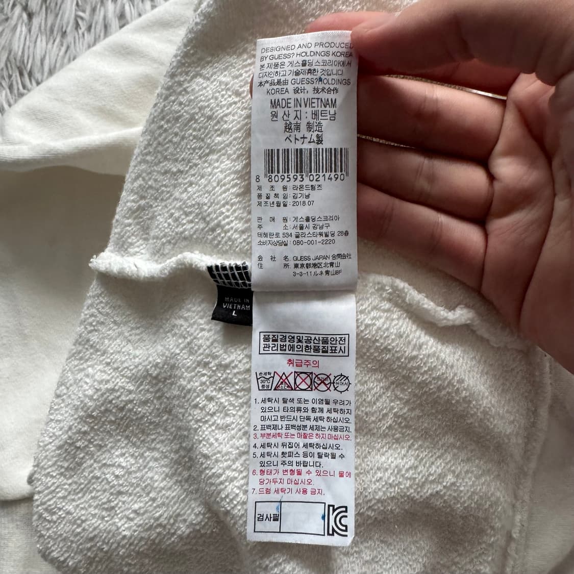 GUESS 일본빈티지 후드티 게스 빈티지후드티 게스후드티 L 100 상품이미지9