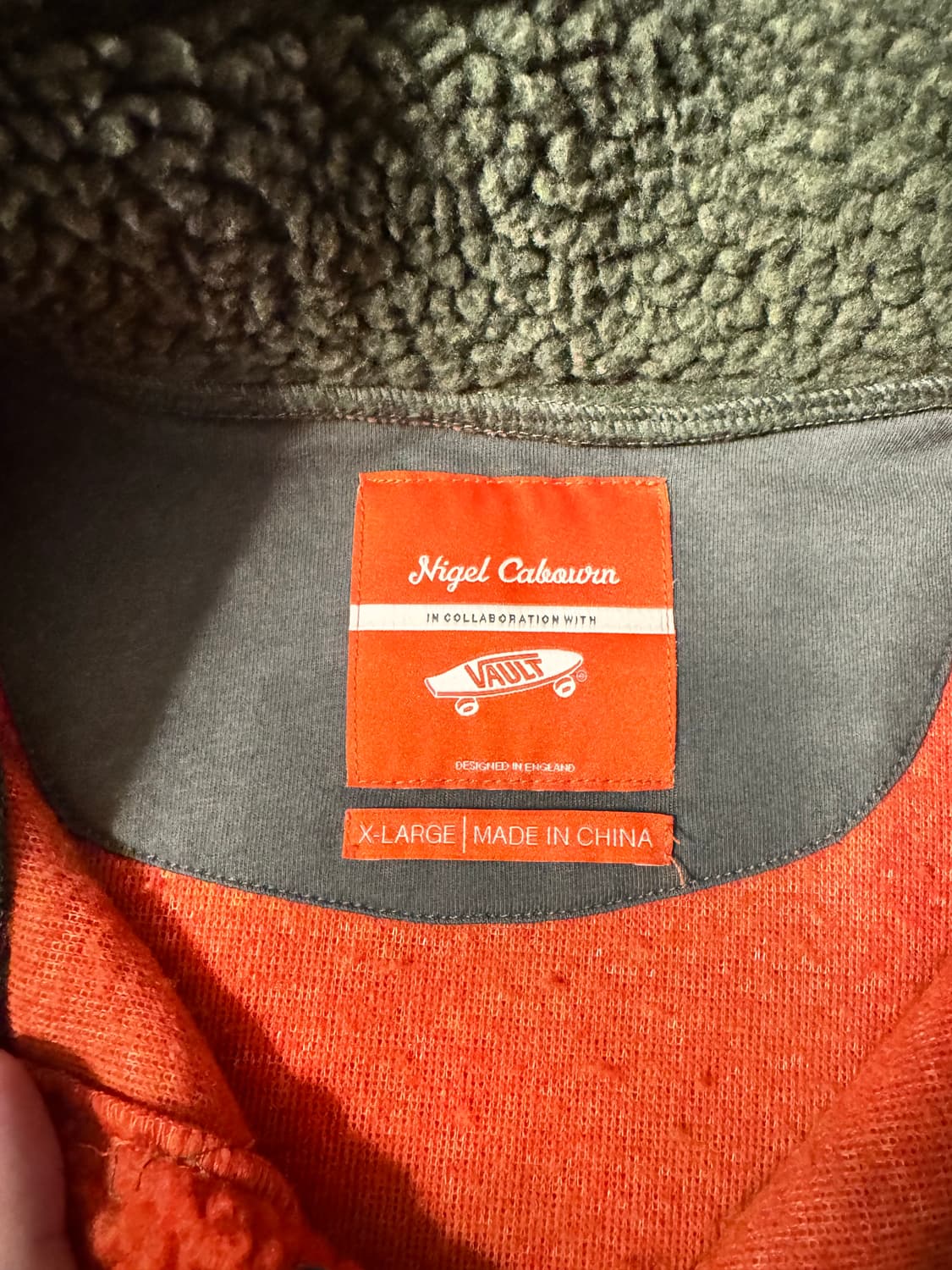 나이젤카본 X 반스볼트 신칠라 쉐르파 후리스 XL 상품이미지3