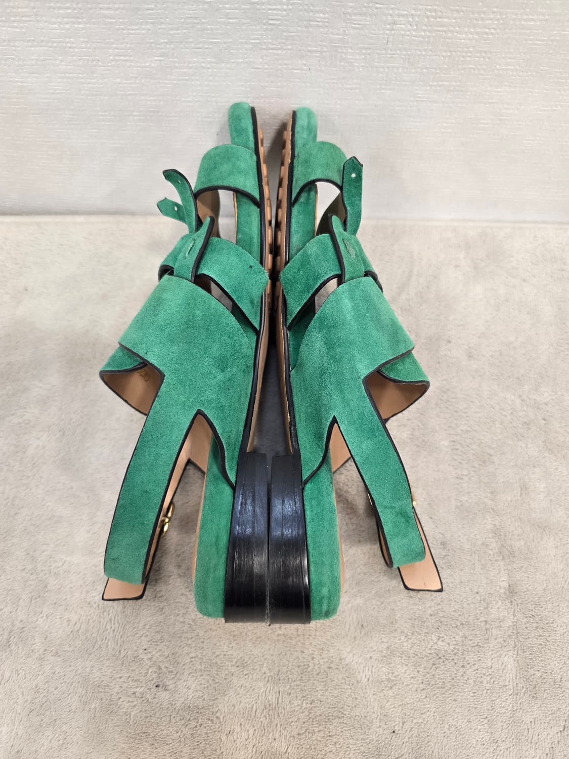 가이거 GEIGER 그린 스웨이드 프렌지 샌들 230 상품이미지6