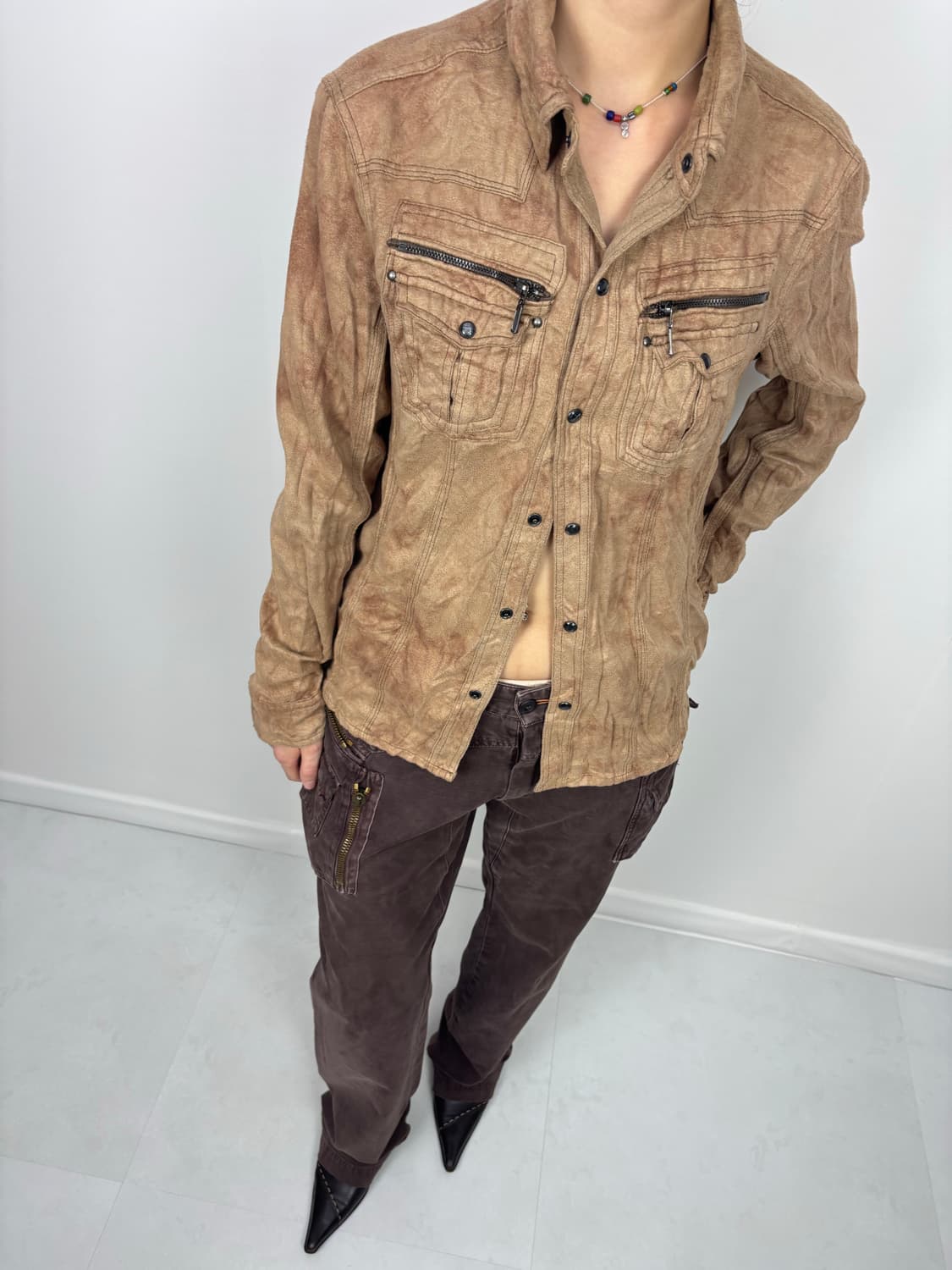WESTERN SUEDE SHIRT 상품이미지2
