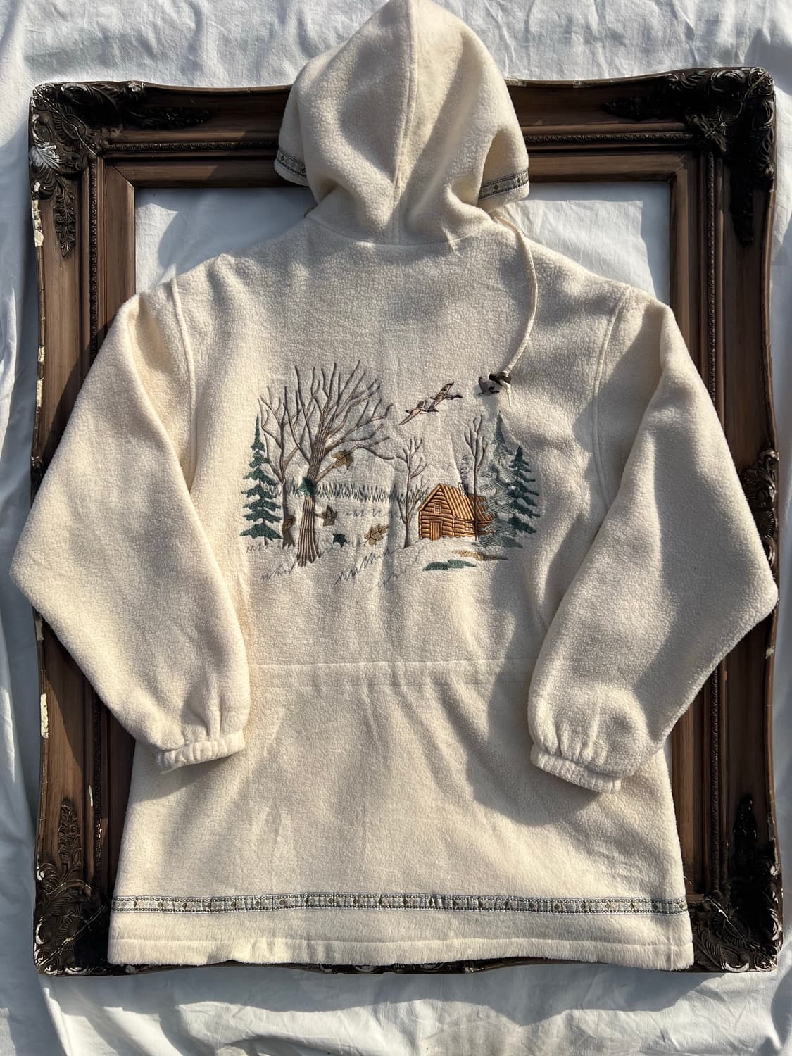 클래식 체크 집업 플리스 자켓 상품이미지2