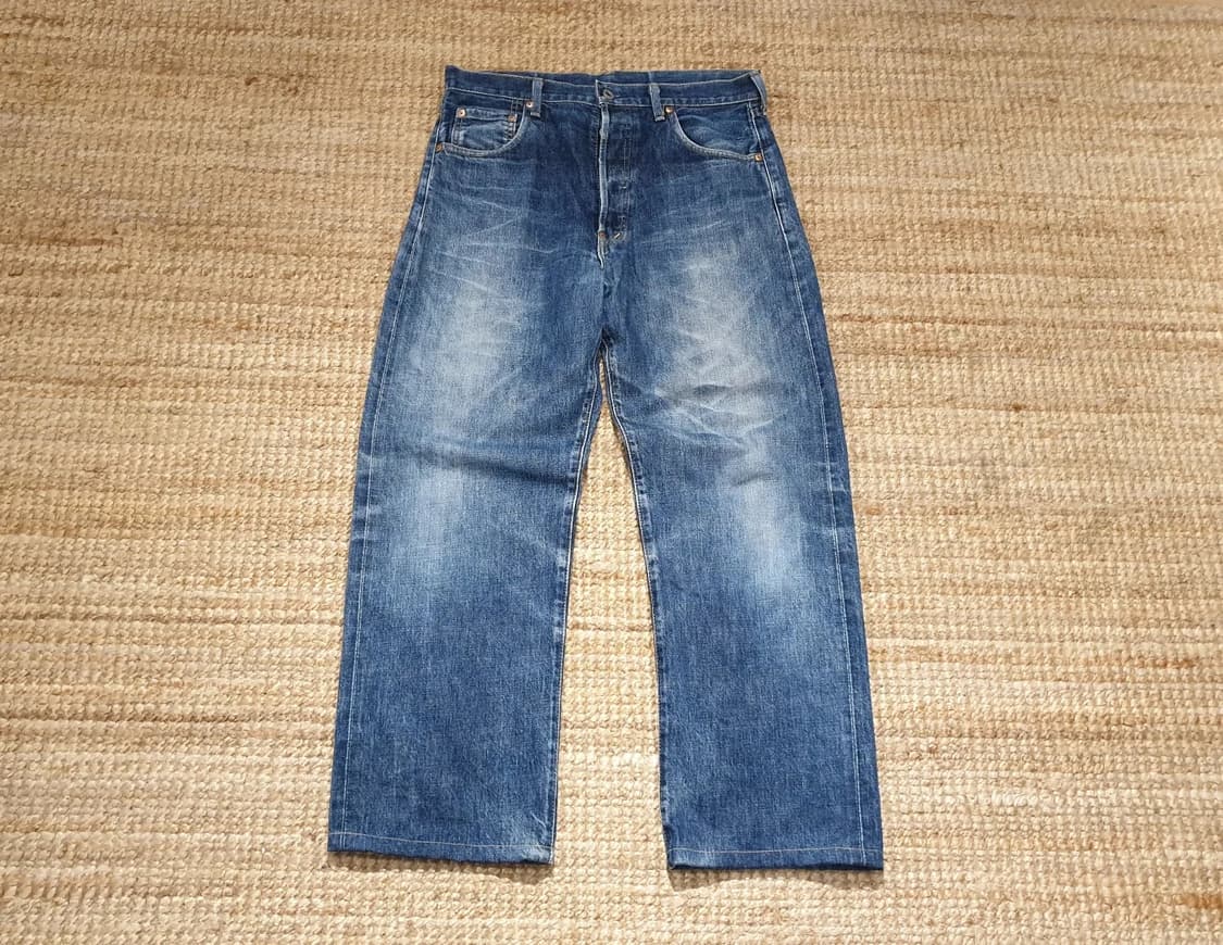 90s LEVIS 702 신치백 셀비지 데님 상품이미지1