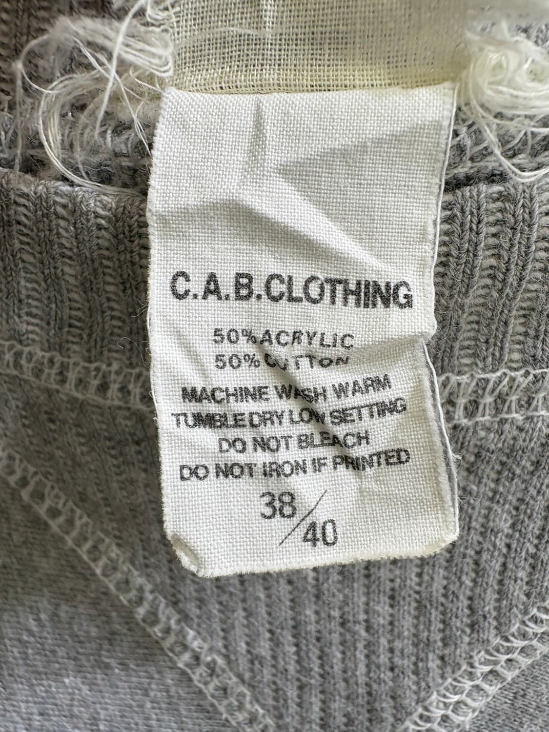 C.A.B CLOTHING 맨투맨 상품이미지7