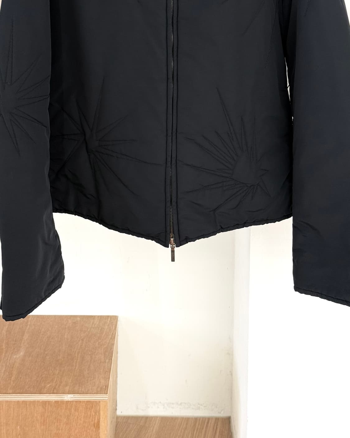 질 샌더 블랙 선버스트 퀼팅 패디드 자켓 상품이미지5