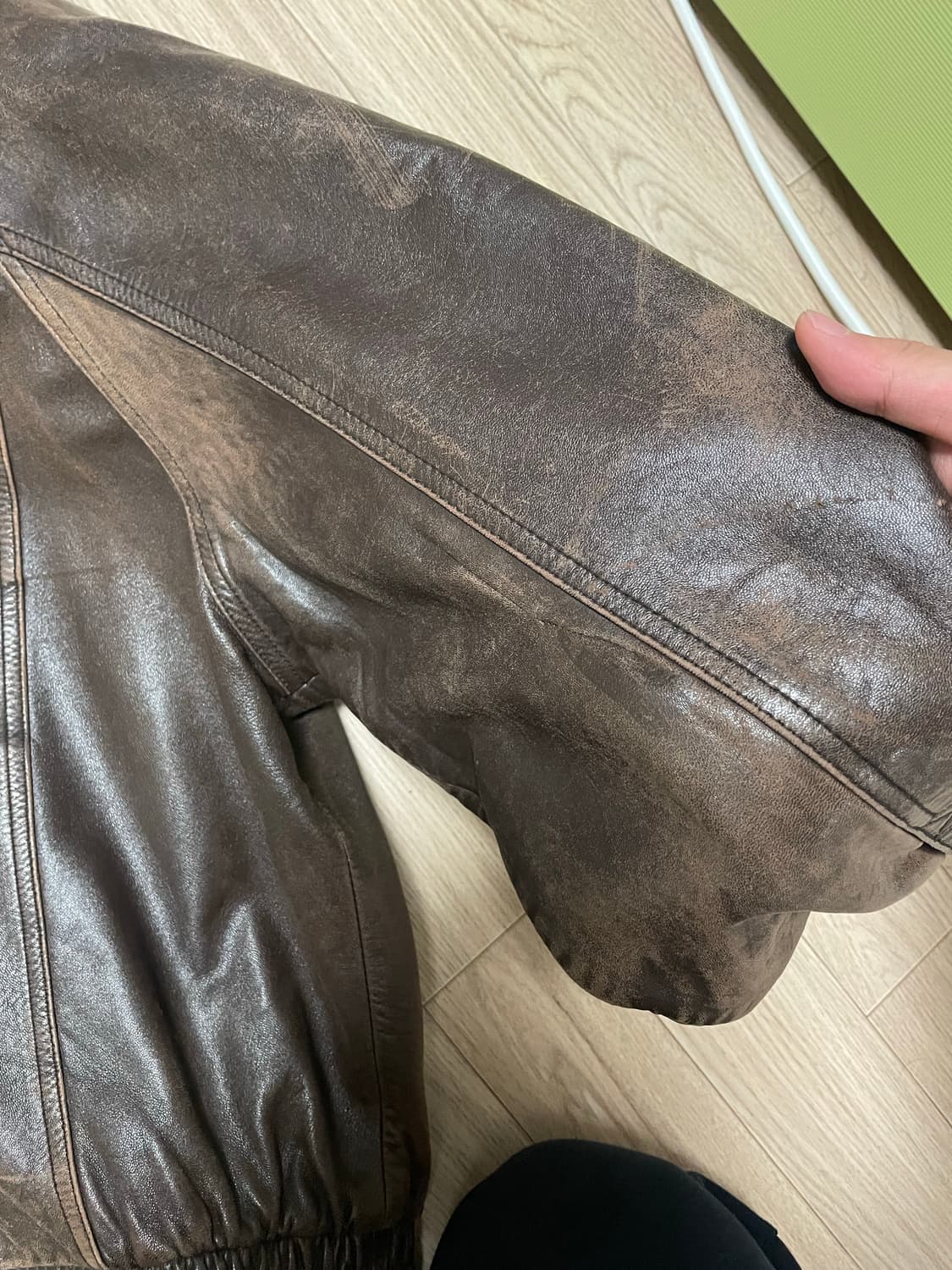 생로랑 양가죽자켓 상품이미지6