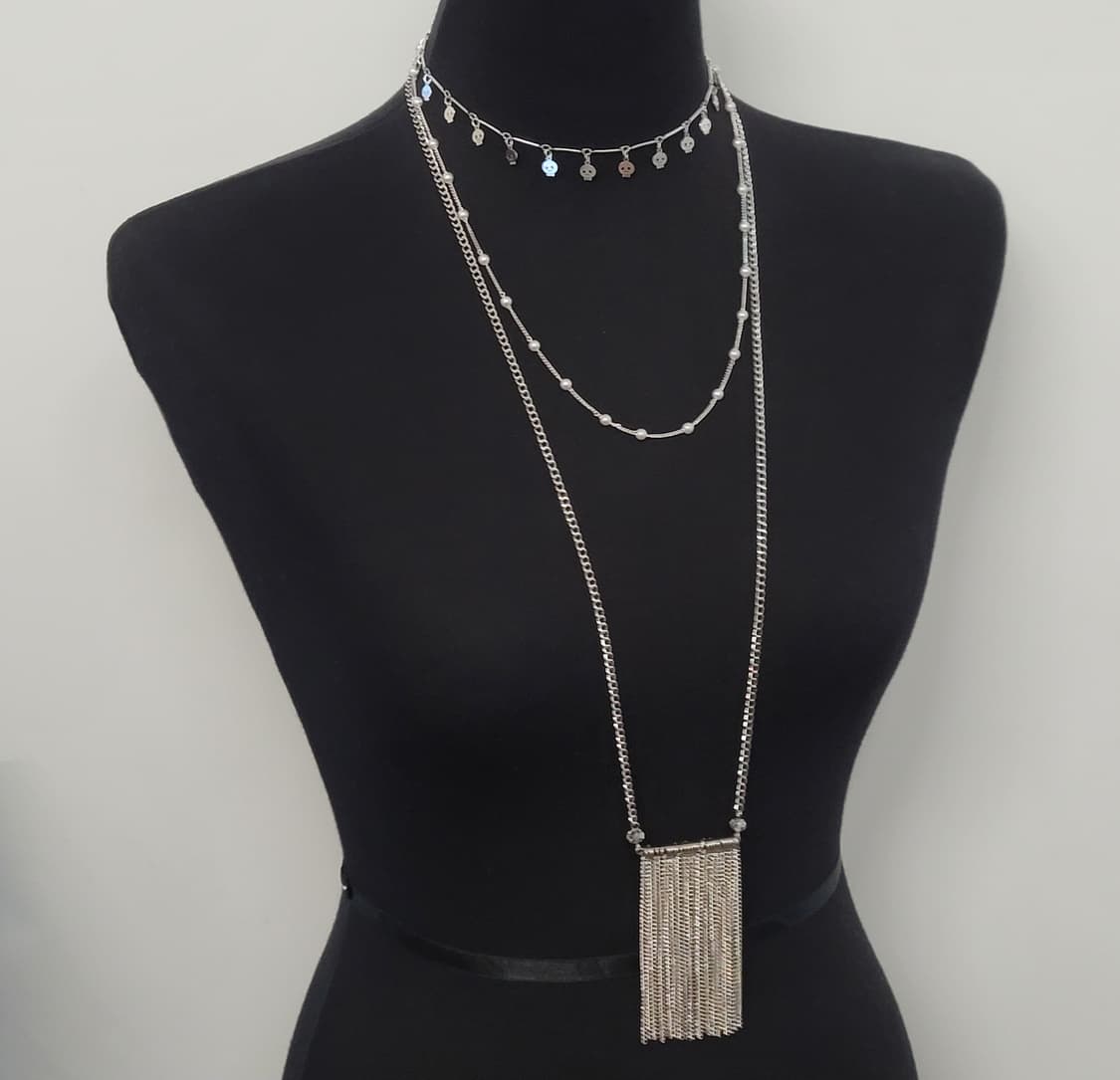 unique necklace set 상품이미지1