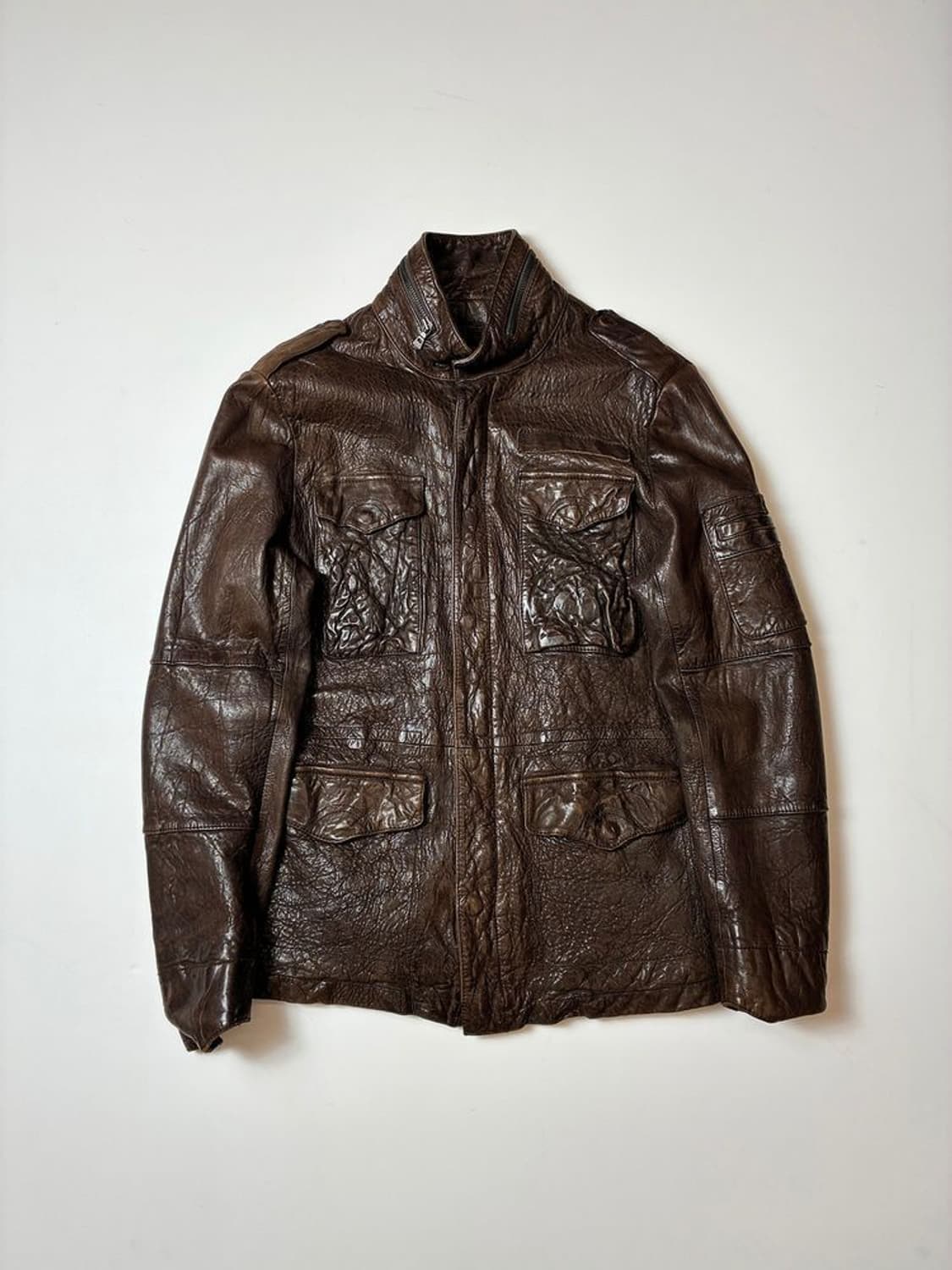 지오송지오 유틸리티 양가죽 자켓 PN8538 상품이미지1