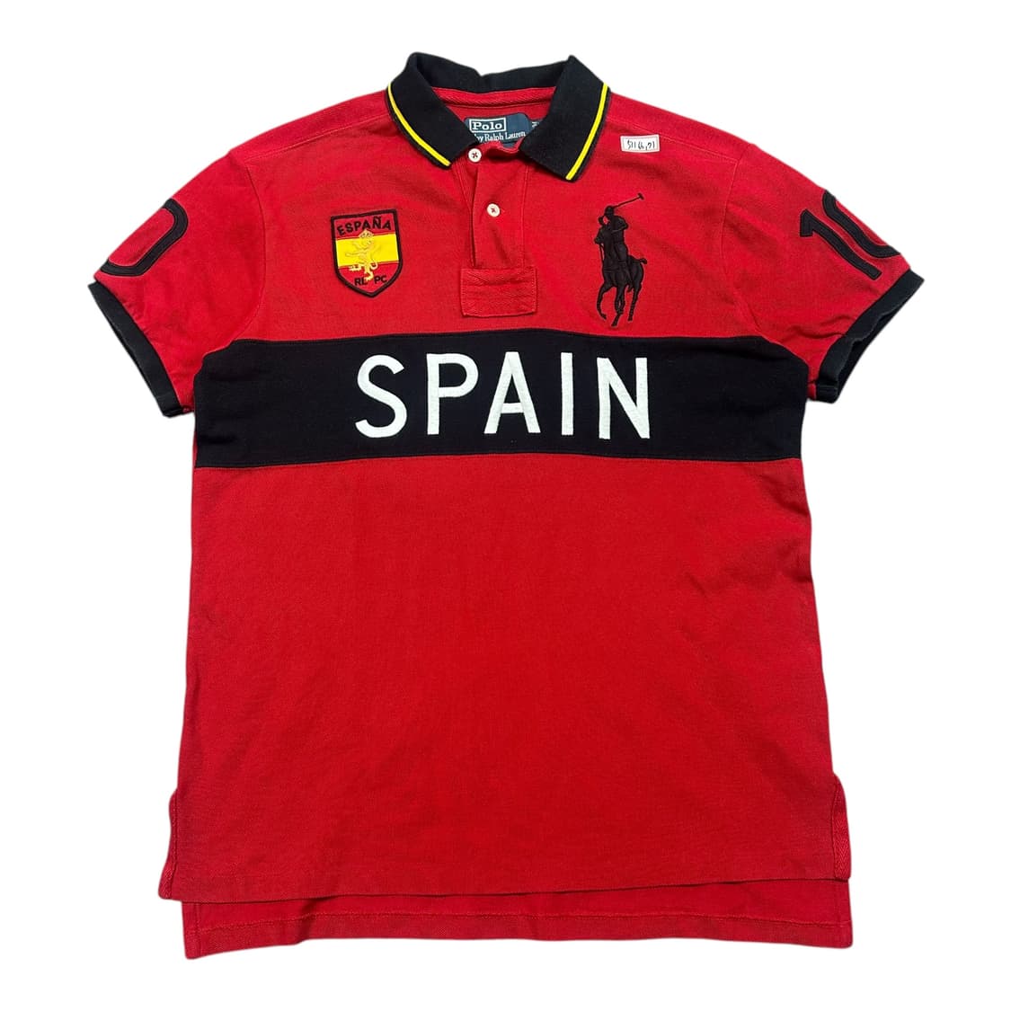 ✨ (희귀매물) 폴로 랄프로렌 빅포니 스페인 치프키프 카라 반팔티   상품이미지2