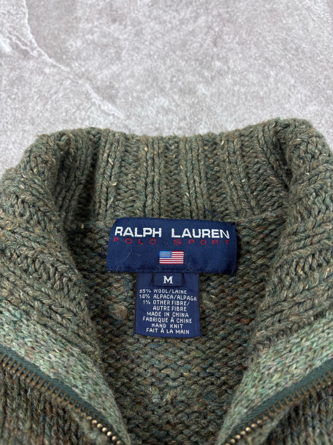 Polo Ralph Lauren Sport knit zip-up 상품이미지3