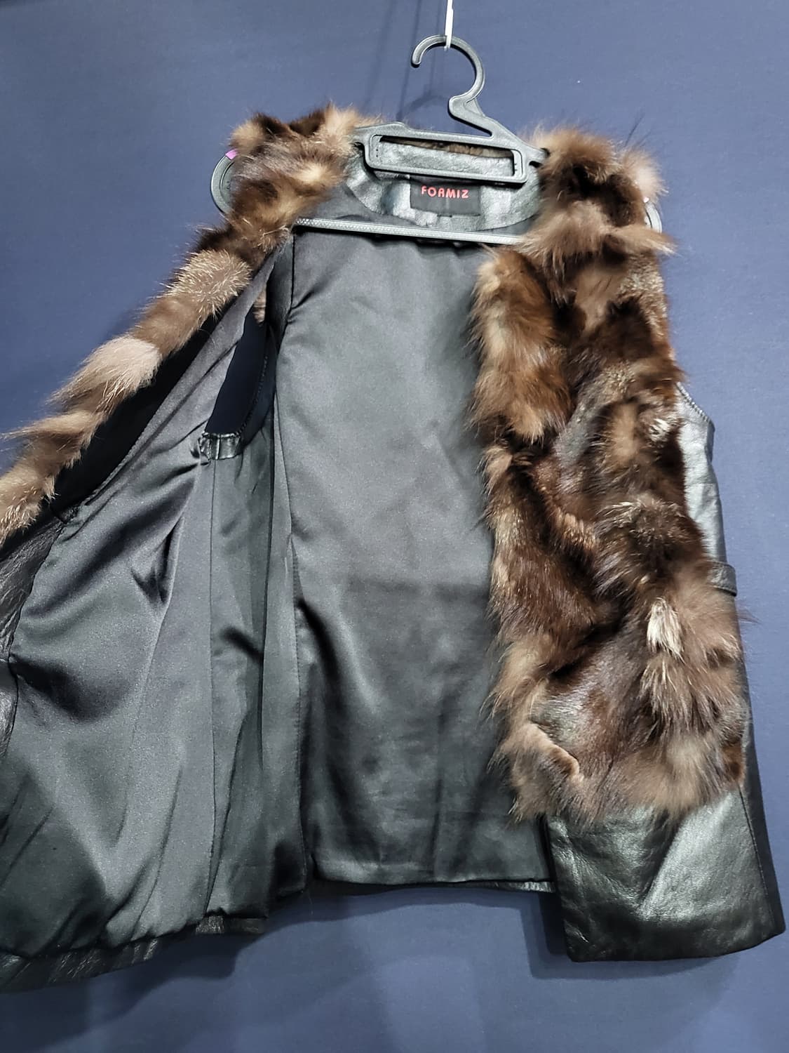 FORMIZ 폭스 가죽베스트 상품이미지3