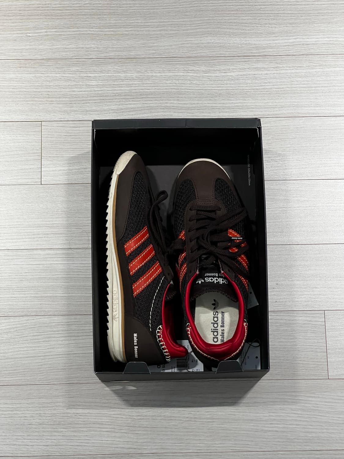 아디다스 X 웨일스보너 SL72 니트 브라운(280mm) 상품이미지2