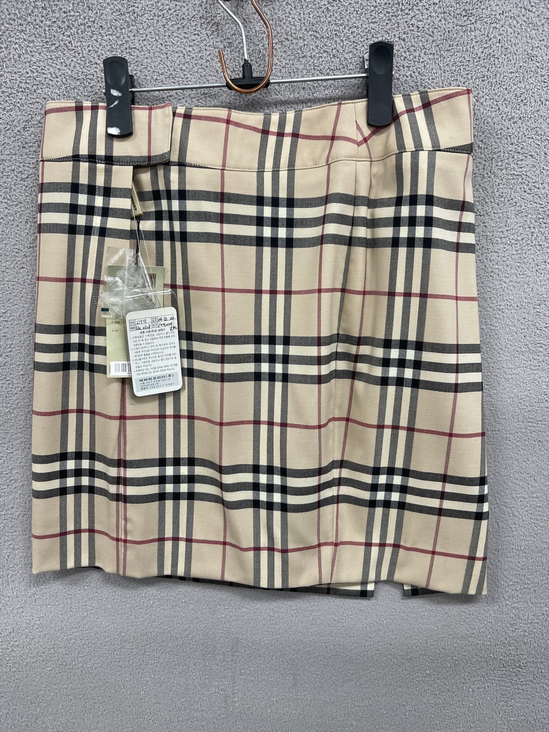 버버리 빈티지 정품 스커트  상품이미지2