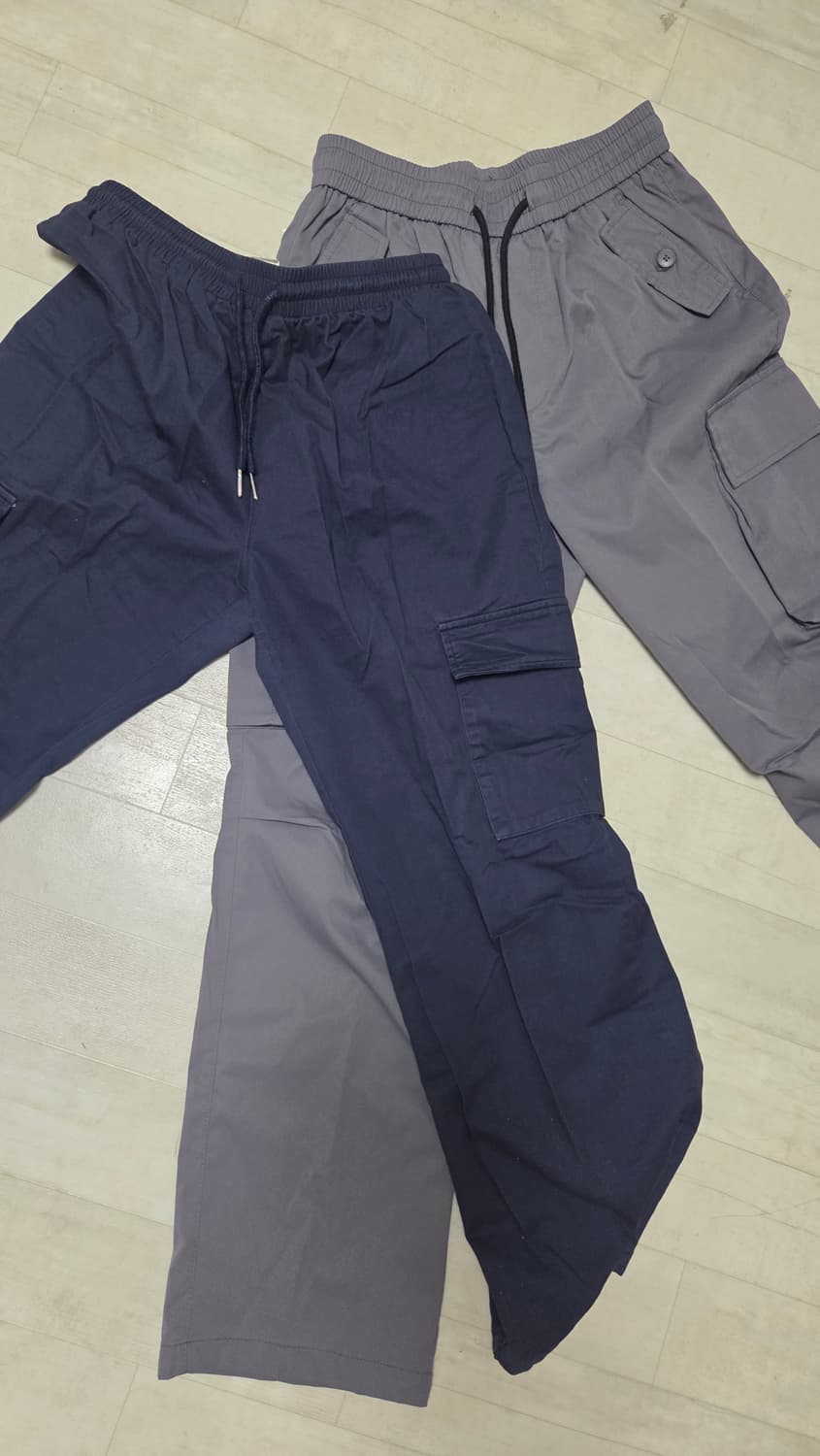 와이드 카고팬츠 2벌 상품이미지1