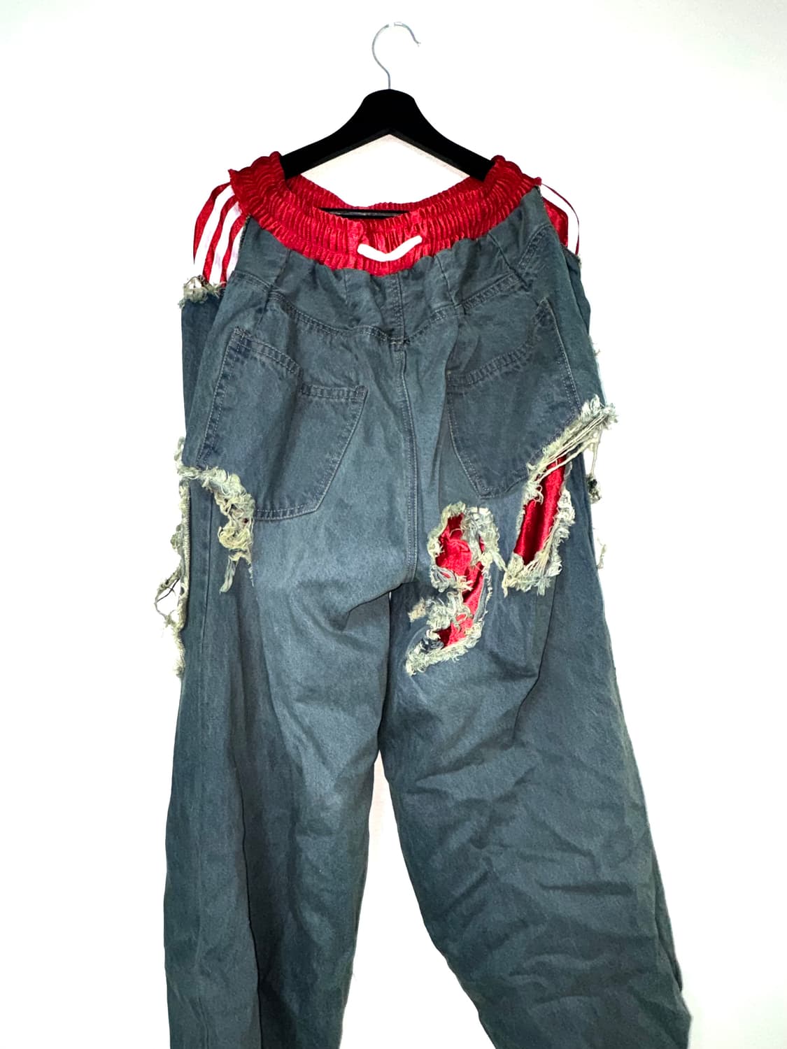 요리 스포츠 디스트레스드 더블 레이어 팬츠 상품이미지2