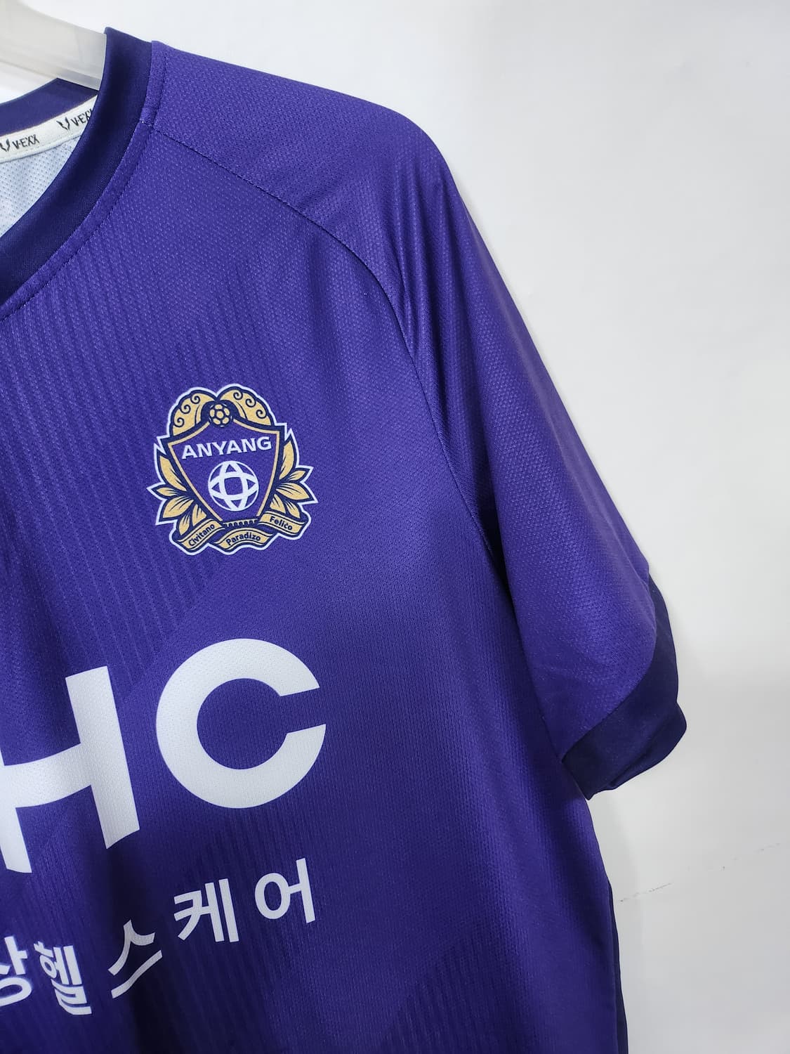 FC안양 2025 시즌 노마킹 친필사인 축구유니폼 100 L 상품이미지3
