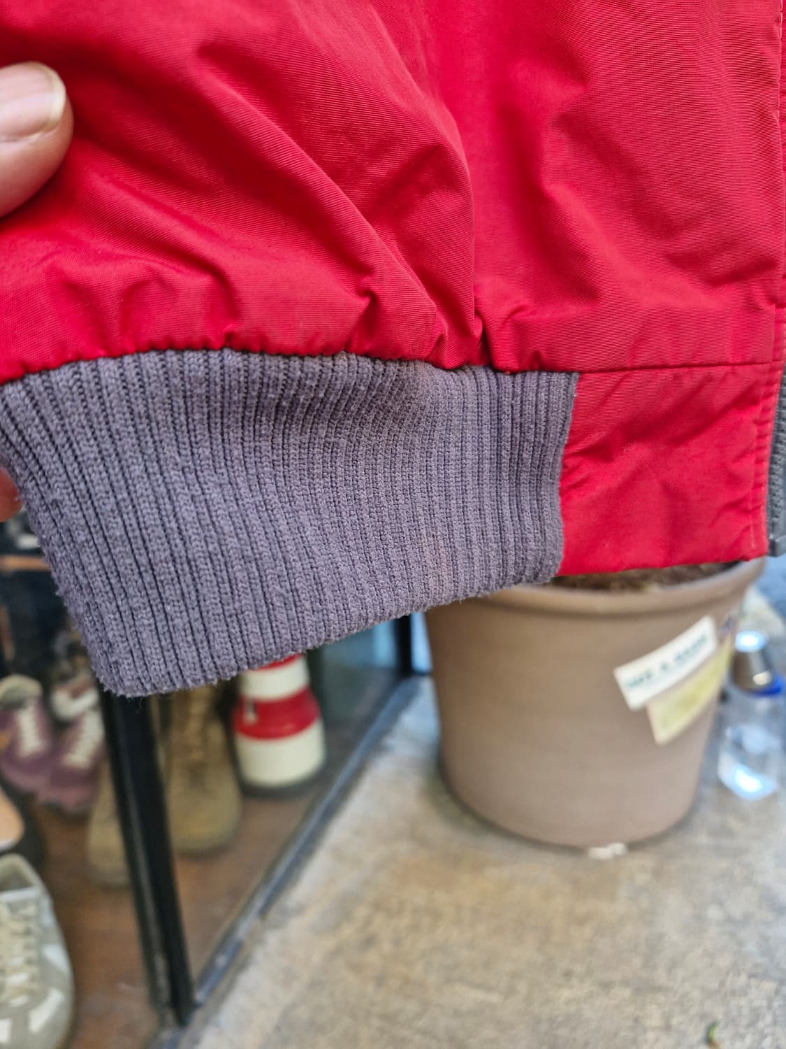 Z-82 파타고니아 신칠라 쉘드 베스트 조끼 80s 상품이미지4