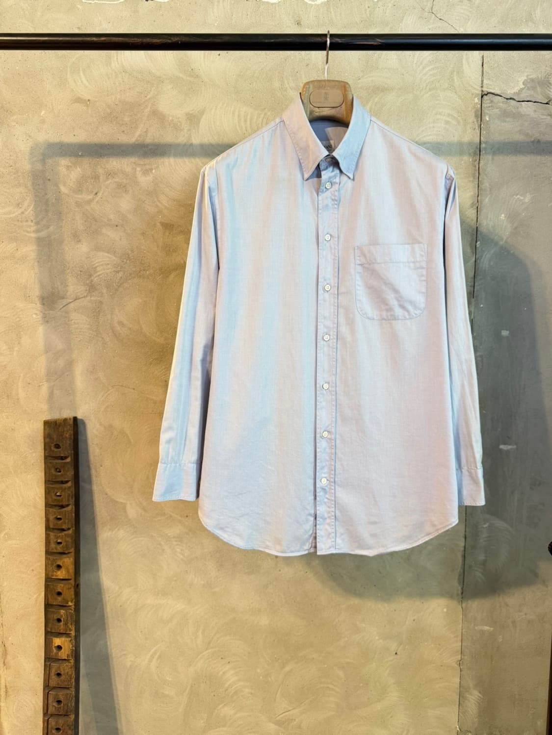 아르마니 꼴레지오니 버튼다운 셔츠 100 상품이미지4