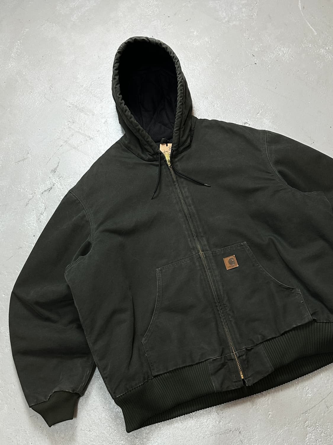 OG 칼하트 J130 액티브 자켓 MOS 칼하트 모스그린 자켓 상품이미지5